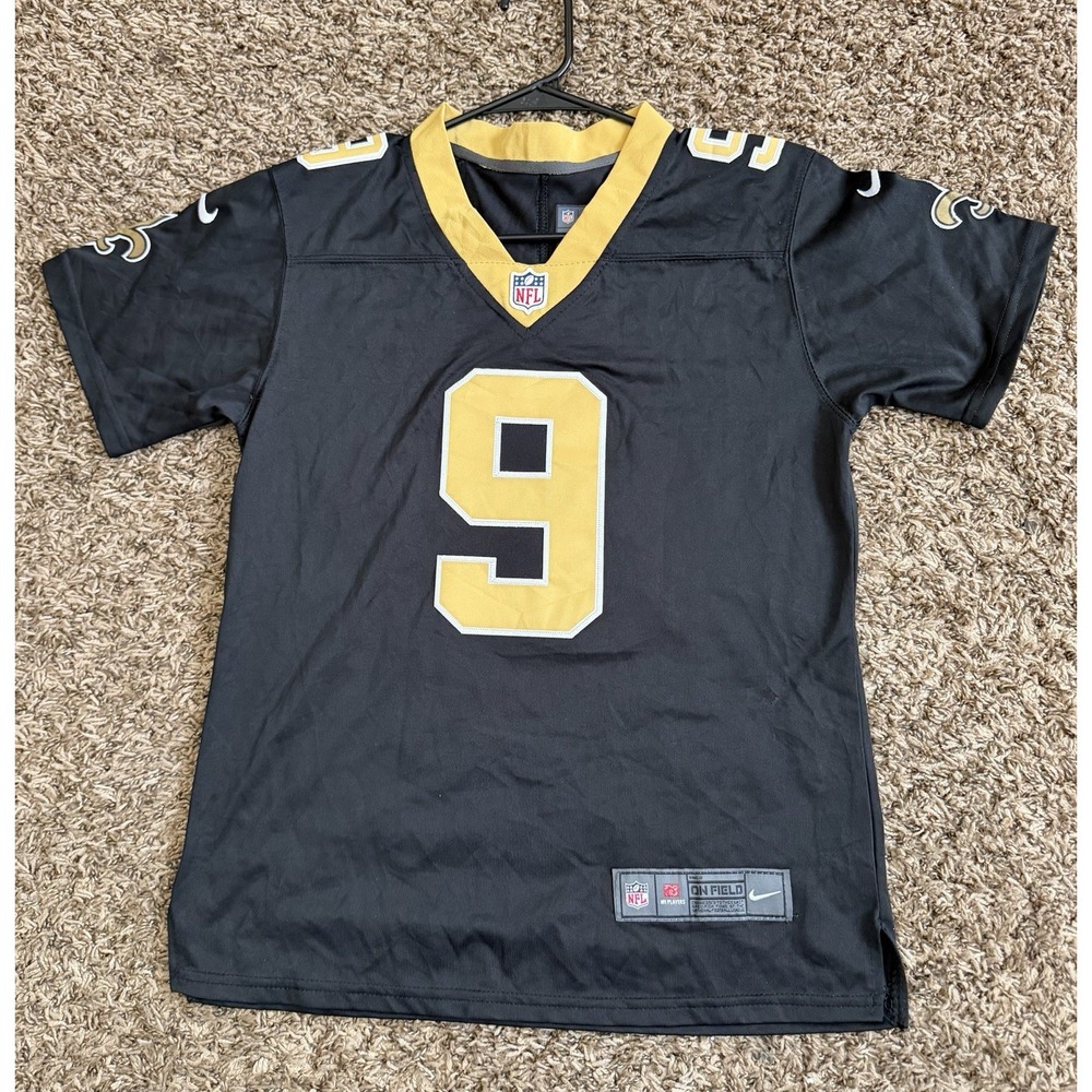 NFL Nike On Field New Orleans Saints Drew Brees #9 Jersey Adult Size Medium